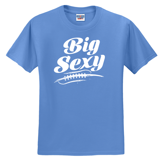BIG SEXY (White) (A) - Youth T-Shirt