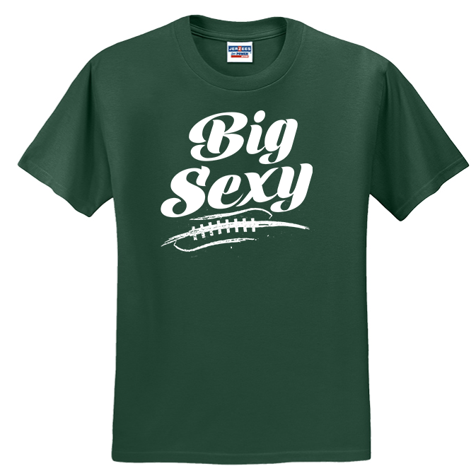 BIG SEXY (White) (A) - Youth T-Shirt