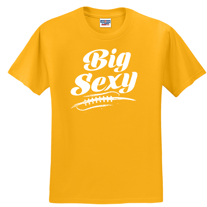 BIG SEXY (White) (A) - Youth T-Shirt