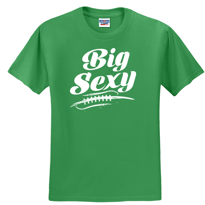 BIG SEXY (White) (A) - Youth T-Shirt