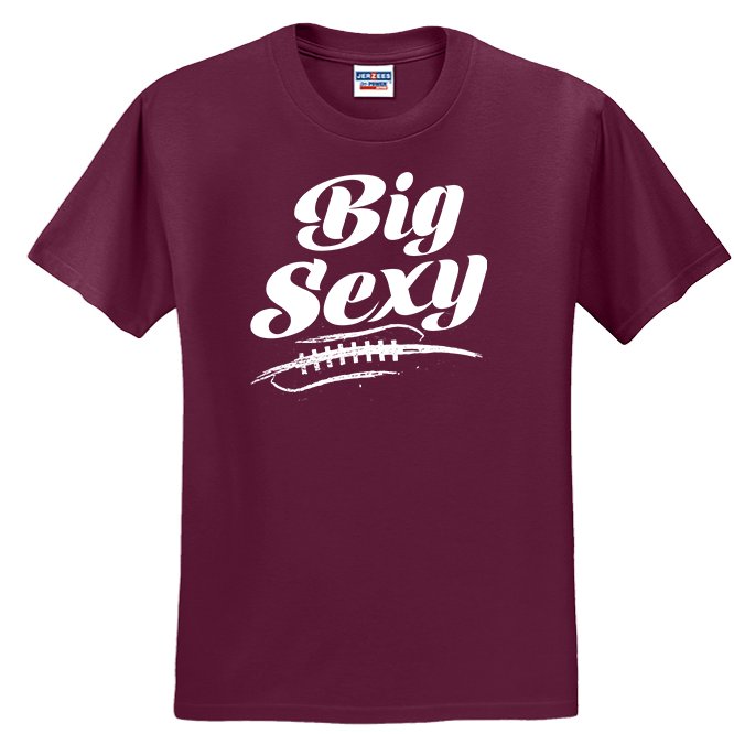 BIG SEXY (White) (A) - Youth T-Shirt