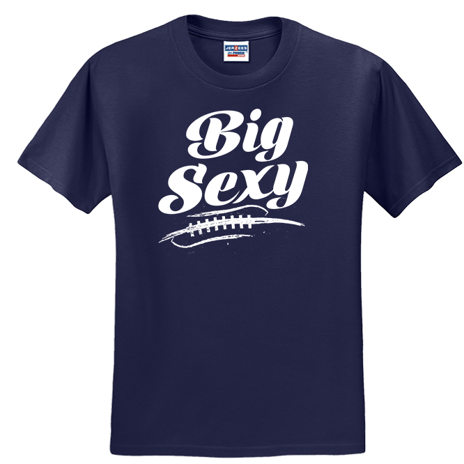 BIG SEXY (White) (A) - Youth T-Shirt