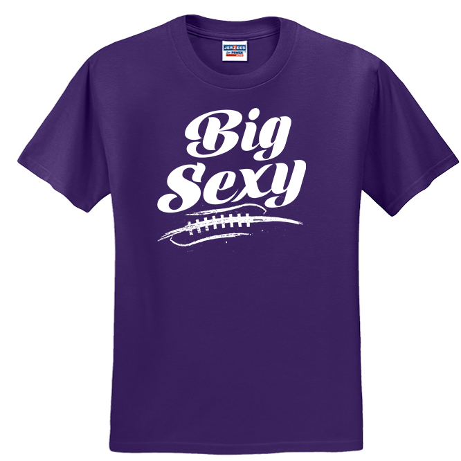 BIG SEXY (White) (A) - Youth T-Shirt