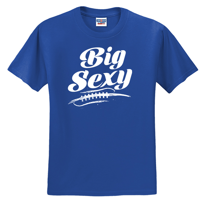 BIG SEXY (White) (A) - Youth T-Shirt
