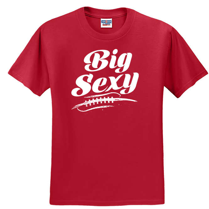 BIG SEXY (White) (A) - Youth T-Shirt