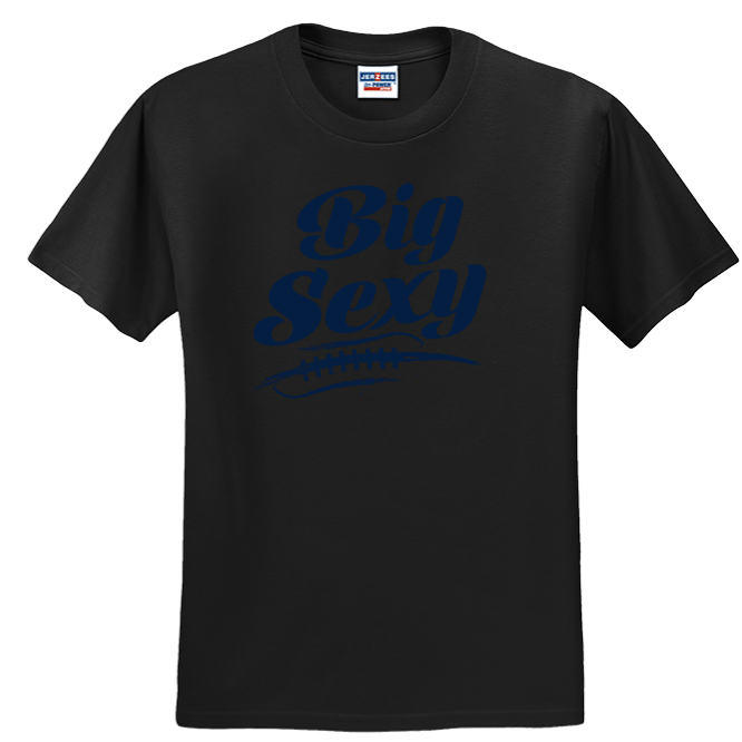 BIG SEXY (Navy) (A) - Youth T-Shirt
