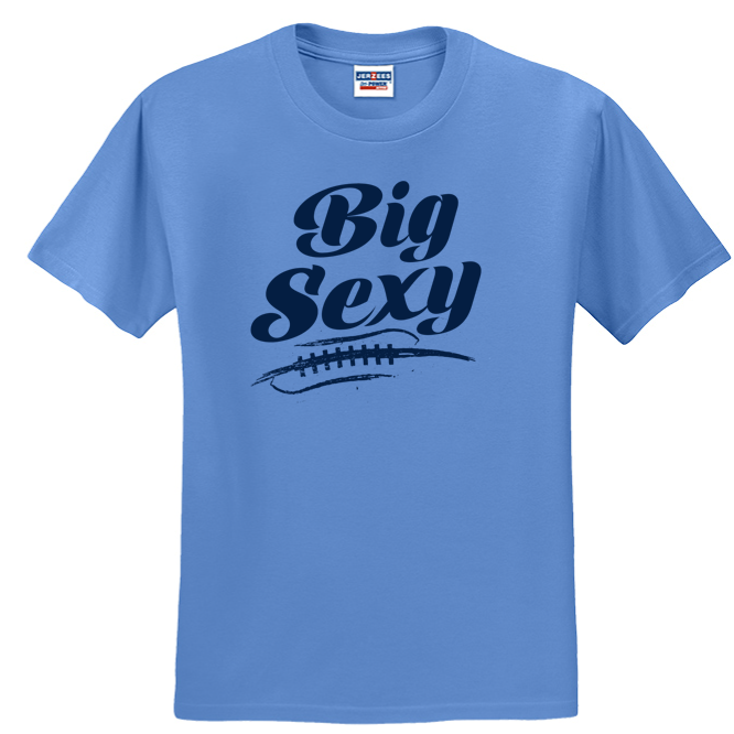 BIG SEXY (Navy) (A) - Youth T-Shirt