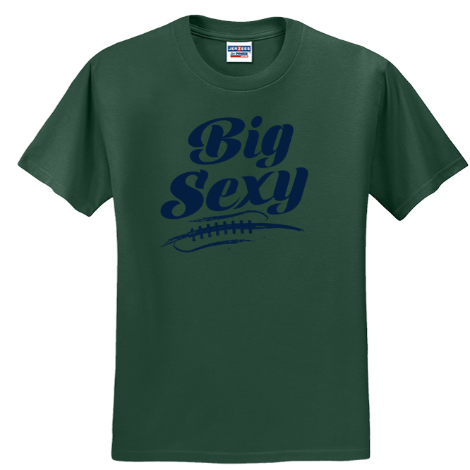 BIG SEXY (Navy) (A) - Youth T-Shirt