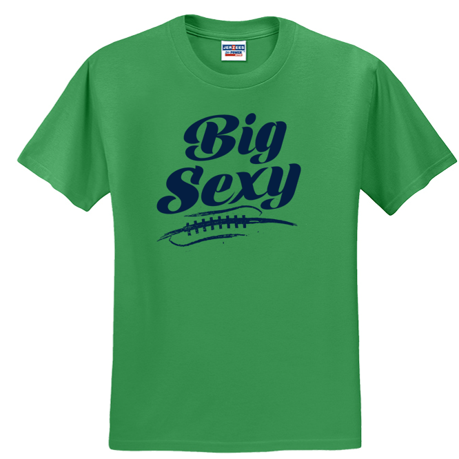 BIG SEXY (Navy) (A) - Youth T-Shirt