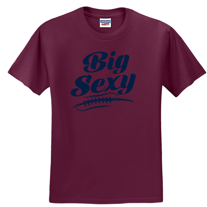 BIG SEXY (Navy) (A) - Youth T-Shirt