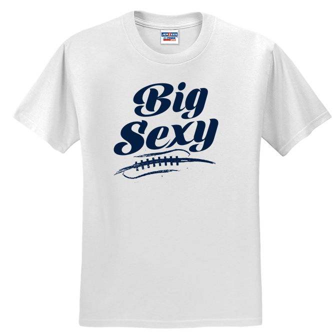 BIG SEXY (Navy) (A) - Youth T-Shirt