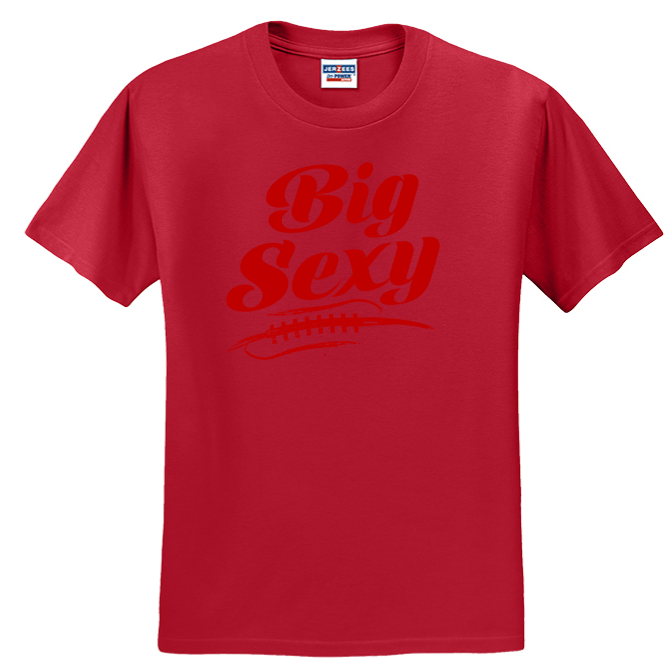 BIG SEXY (Red) (A) - Youth T-Shirt