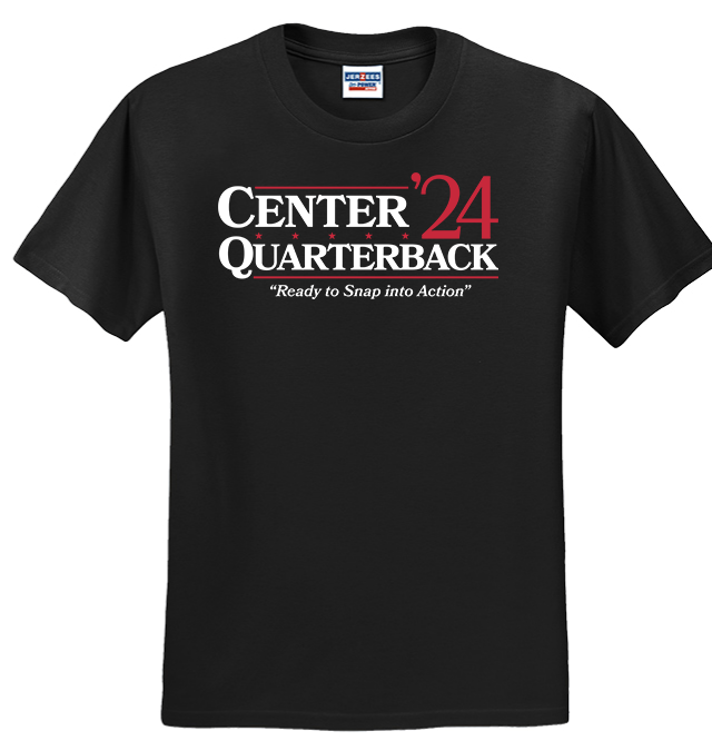 CENTER QUARTERBACK '24 - Youth T-Shirt