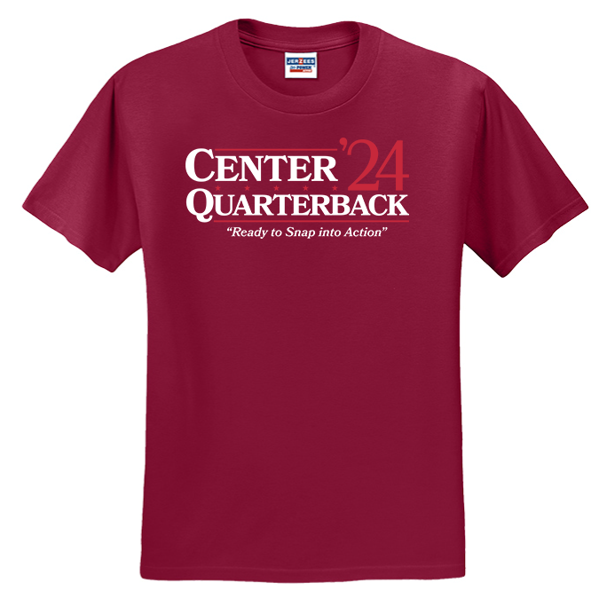 CENTER QUARTERBACK '24 - Youth T-Shirt