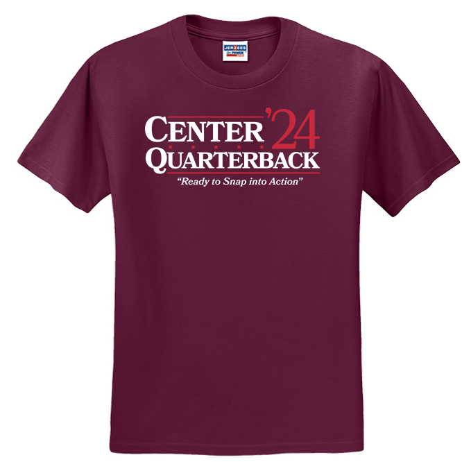 CENTER QUARTERBACK '24 - Youth T-Shirt