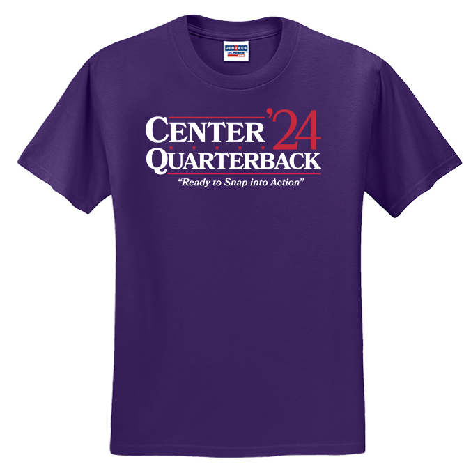 CENTER QUARTERBACK '24 - Youth T-Shirt