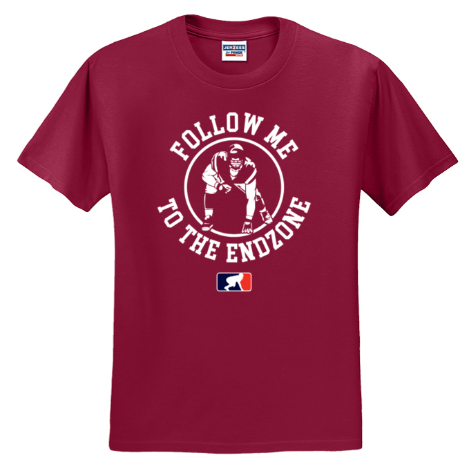 FOLLOW ME TO THE ENDZONE - Youth T-Shirt