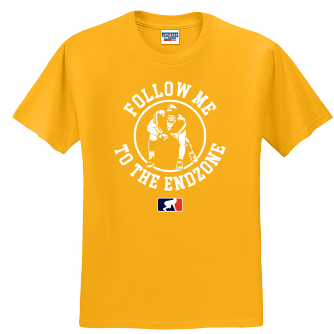FOLLOW ME TO THE ENDZONE - Youth T-Shirt