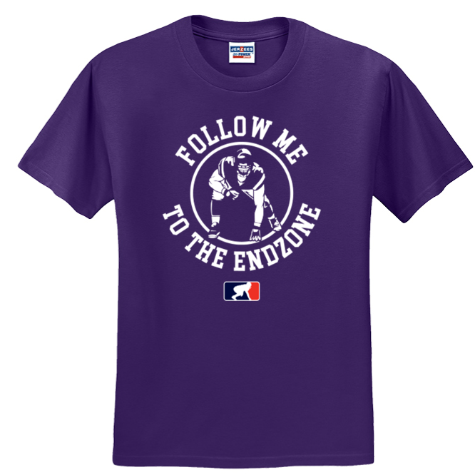 FOLLOW ME TO THE ENDZONE - Youth T-Shirt