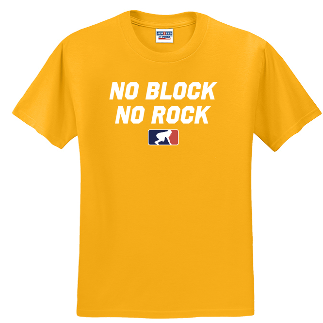 NO BLOCK NO ROCK - Youth T-Shirt