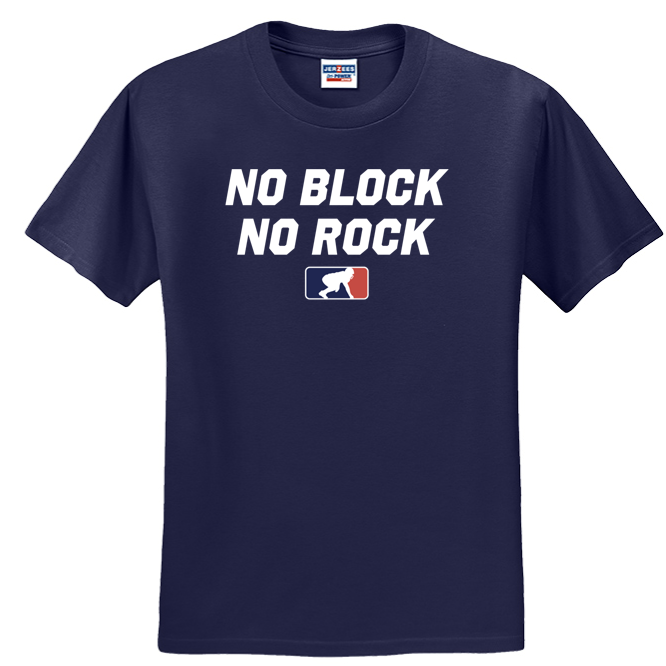 NO BLOCK NO ROCK - Youth T-Shirt