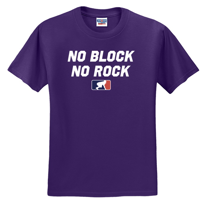 NO BLOCK NO ROCK - Youth T-Shirt