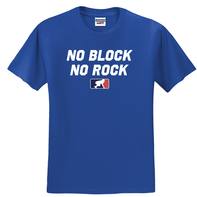 NO BLOCK NO ROCK - Youth T-Shirt