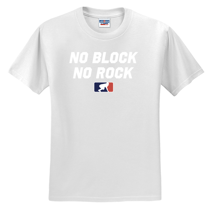 NO BLOCK NO ROCK - Youth T-Shirt