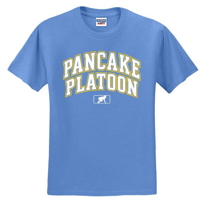 PANCAKE PLATOON (Collegiate) - T-Shirt