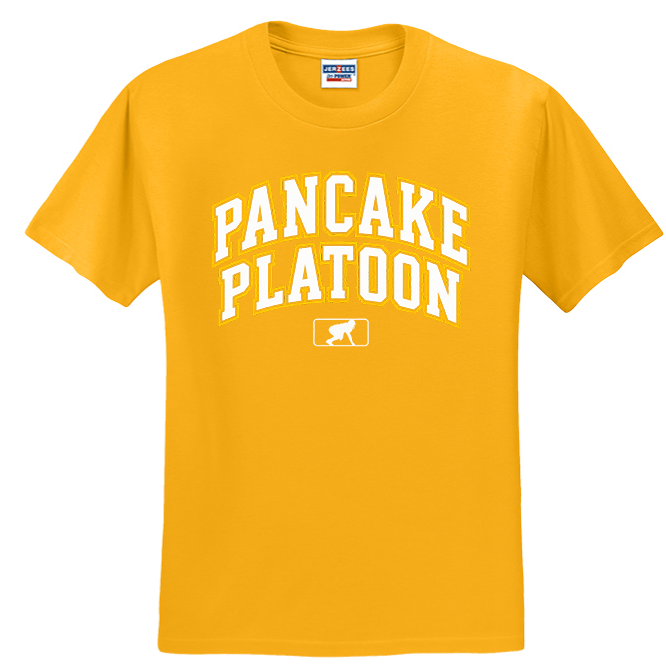 PANCAKE PLATOON (Collegiate) - T-Shirt