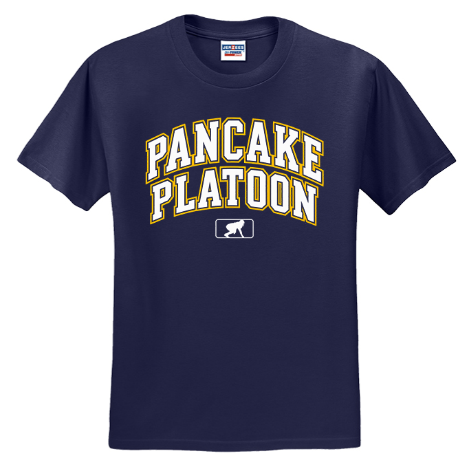 PANCAKE PLATOON (Collegiate) - T-Shirt