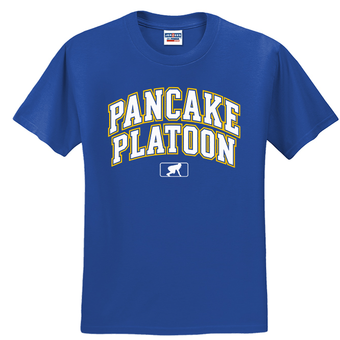 PANCAKE PLATOON (Collegiate) - T-Shirt
