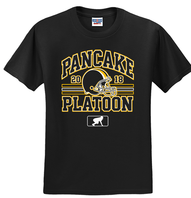 PANCAKE PLATOON (Retro) - T-Shirt