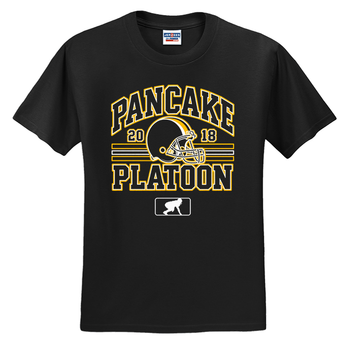 PANCAKE PLATOON (Retro) - T-Shirt