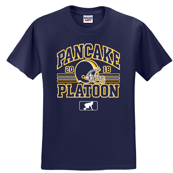 PANCAKE PLATOON (Retro) - T-Shirt
