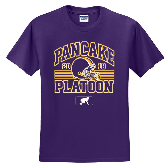 PANCAKE PLATOON (Retro) - T-Shirt