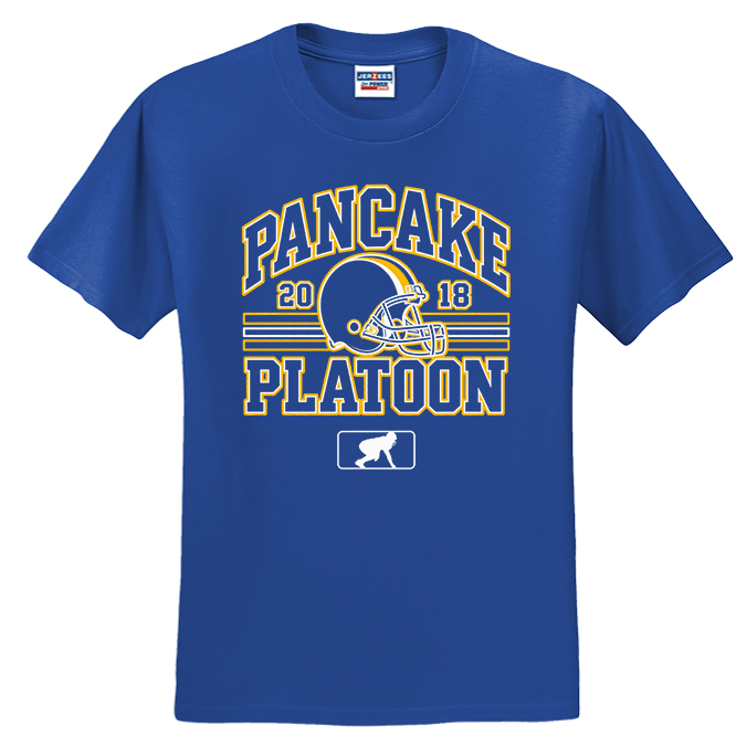 PANCAKE PLATOON (Retro) - T-Shirt