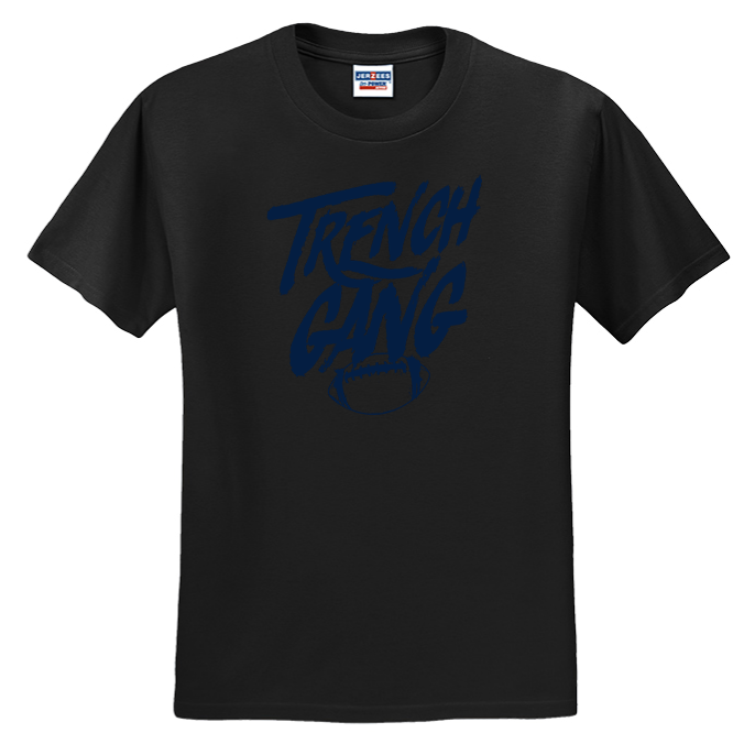 TRENCH GANG (Navy) - Youth T-Shirt