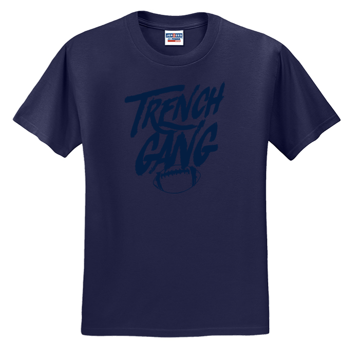 TRENCH GANG (Navy) - Youth T-Shirt