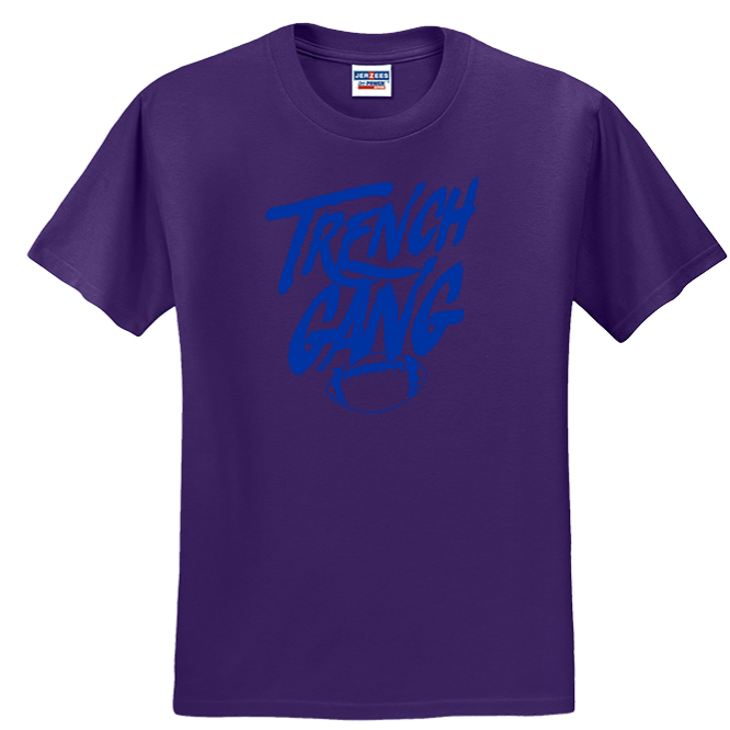 TRENCH GANG (Royal) - Youth T-Shirt