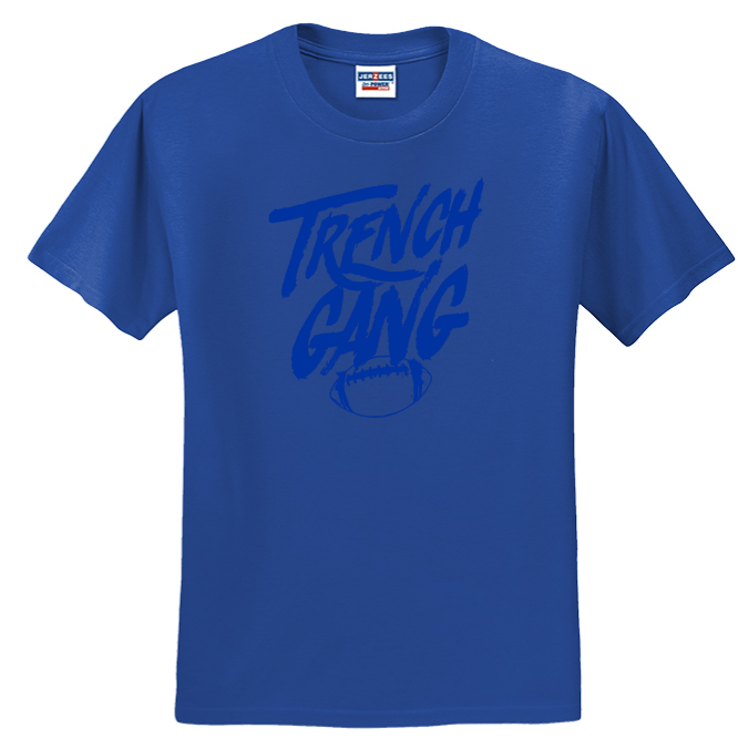 TRENCH GANG (Royal) - Youth T-Shirt