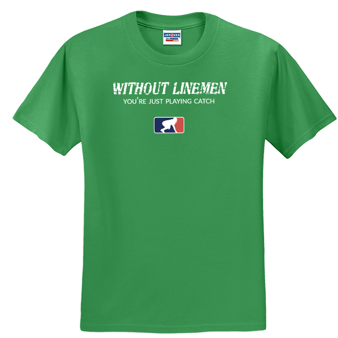 WITHOUT LINEMEN - T-Shirt
