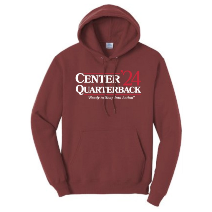 CENTER QUARTERBACK '24 - Youth Hoodie