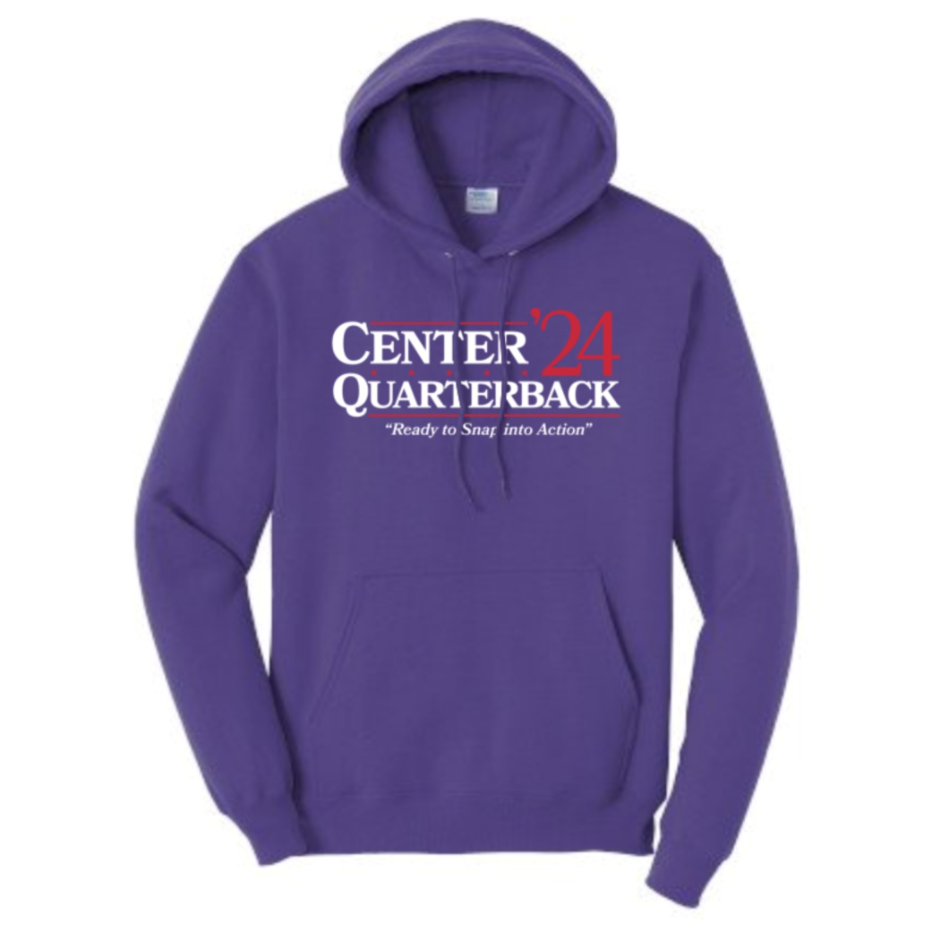 CENTER QUARTERBACK '24 - Youth Hoodie