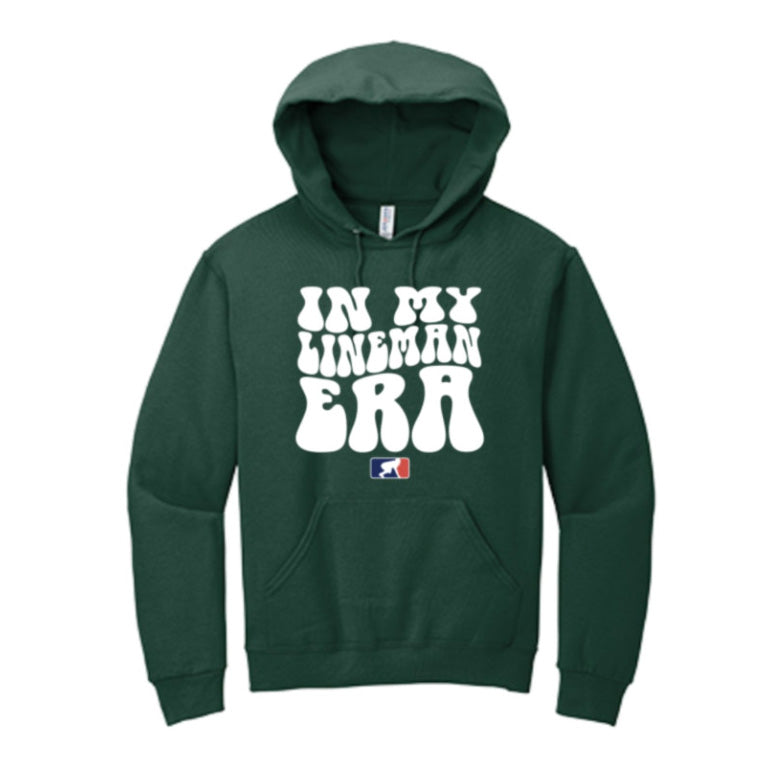 IN MY LINEMAN ERA (White) - Hoodie