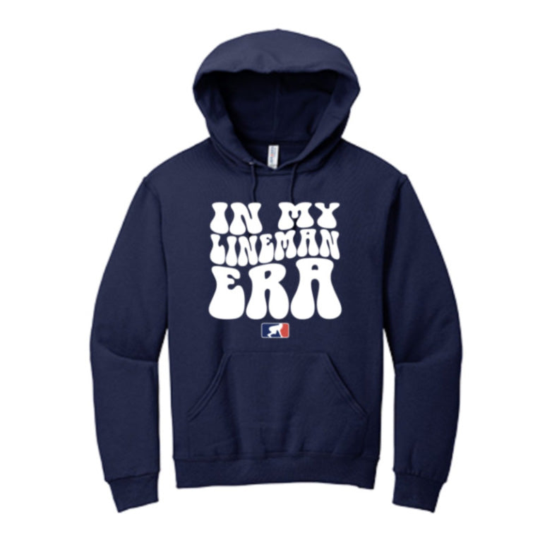 IN MY LINEMAN ERA (White) - Hoodie