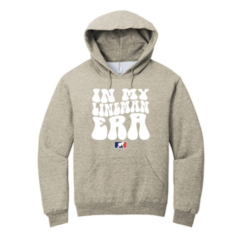 IN MY LINEMAN ERA (White) - Hoodie