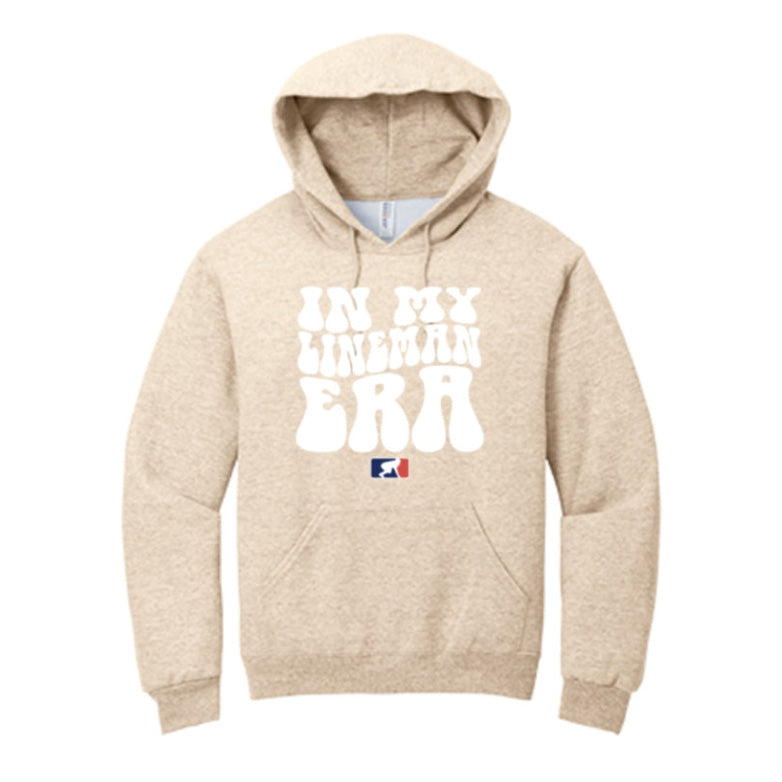 IN MY LINEMAN ERA (White) - Hoodie