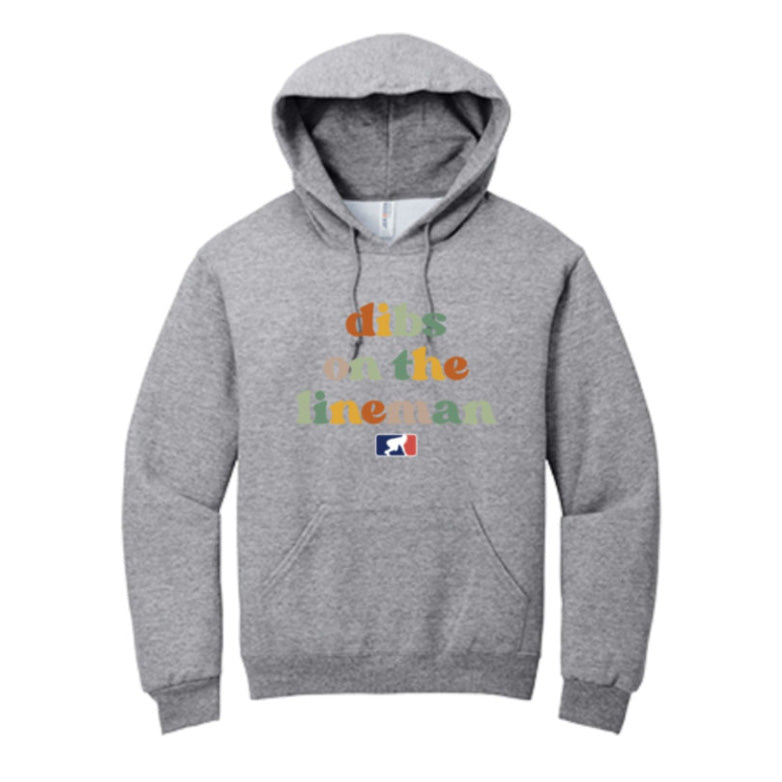 DIBS ON THE LINEMAN (Color) - Hoodie