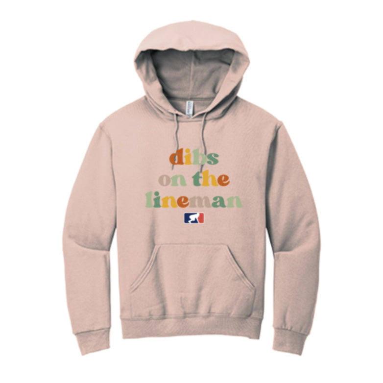DIBS ON THE LINEMAN (Color) - Hoodie